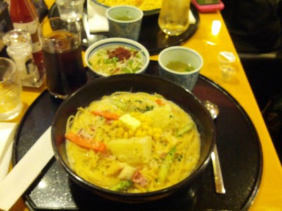 Potato chowder-style pasta (Hokkaido-style) @ Totally forgot what this was from, Ikebukuro (near a Bic Camera)