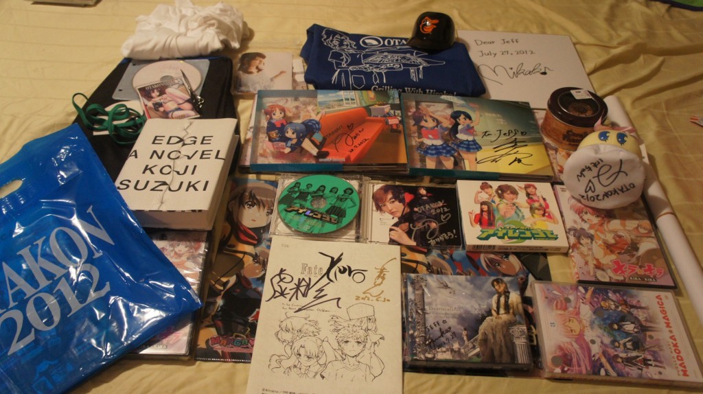 Otakon Loot 2012 edition